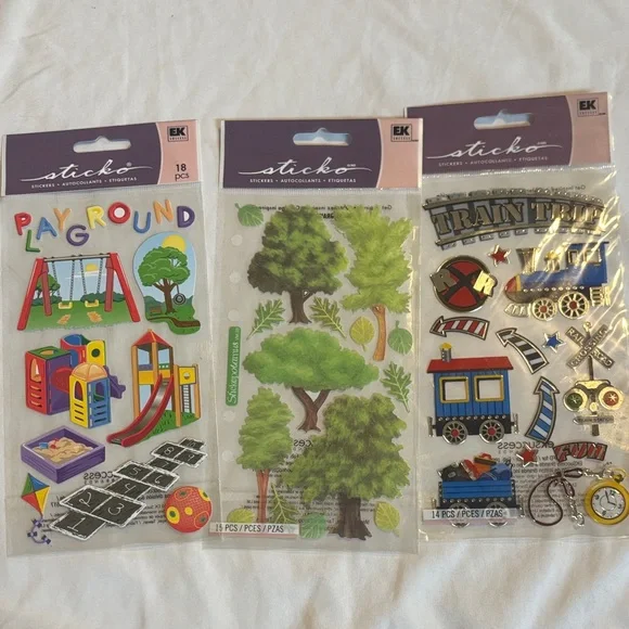 Alphabet and Playground Sticker Set - Picture 2 of 6